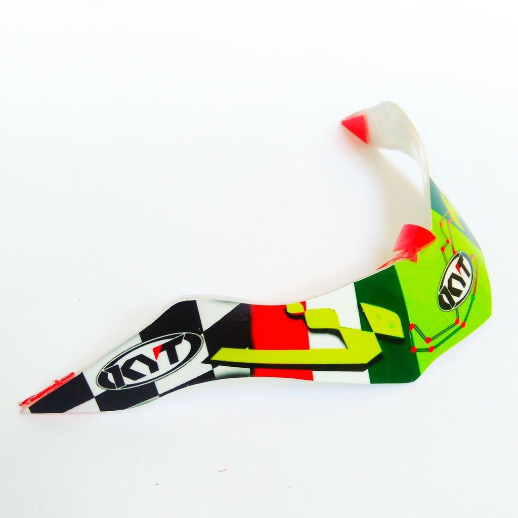 Spoiler KYT R10 San Marino / Spoiler Helm Kyt R10 Motif San Marino