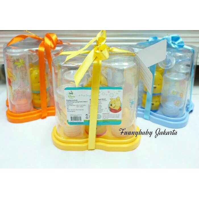 Disney bottle gift set / set botol susu pooh / botol susu bayi