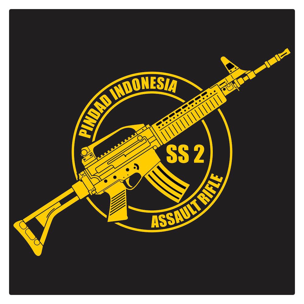 

Pindad SS2 series 1 Cutting Sticker