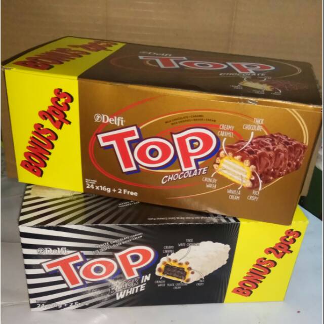 wafer top 1BOX delfie original 24pcs