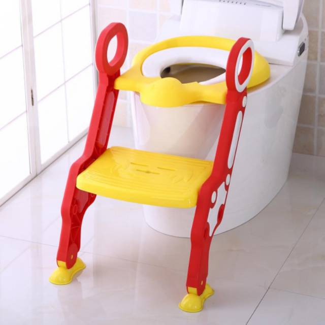 Baby Safe Training ladder potty Tangga training / baby safe step ladder potty s1