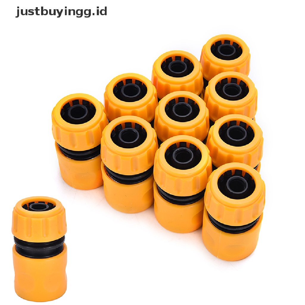 [justbuyingg.id] New ABS Garden Water Hose Pipe Connector Tubing Fitting Garden Wash Coupler ID