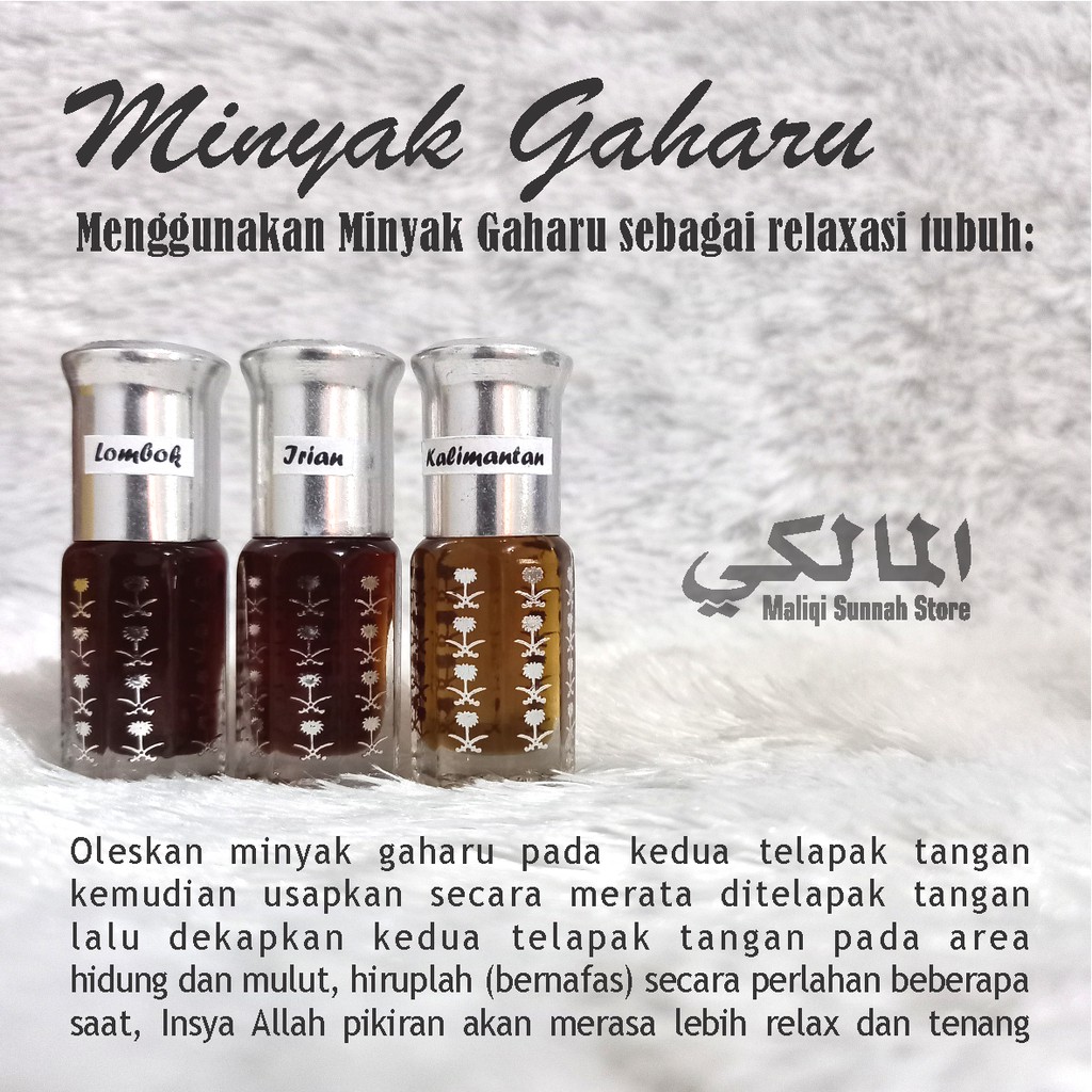 Minyak Gaharu 3ml Original