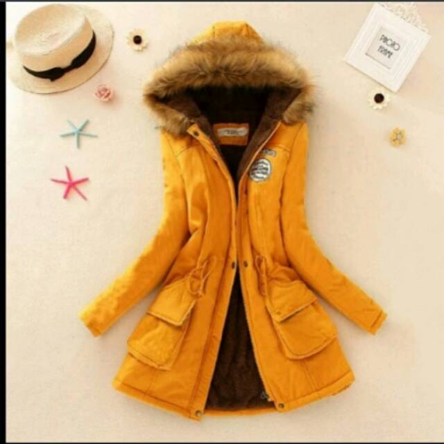 Jaket coat winter import/jaket parka fur import