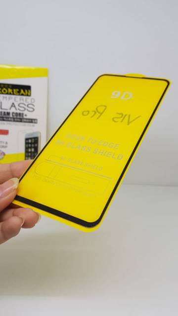 KOREAN Tempered Glass Vivo V15 Pro 6.39&quot; FULL SCREEN TG 5D Vivo V15 Pro FULL GLUE Anti Gores Kaca