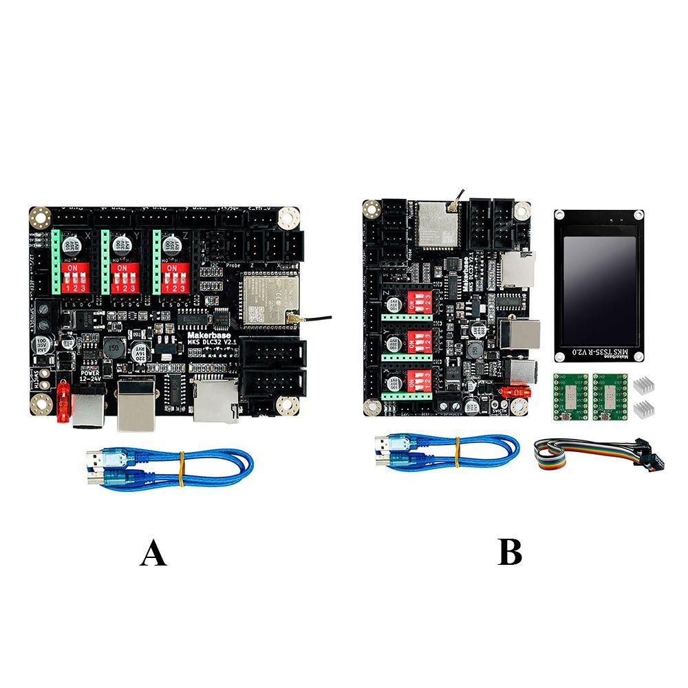 TOP Offline Controller Mainboard Aksesoris Printer 3D Tahan Lama ABS DLC32