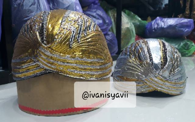 Blangkon Pengantin Jogja Prodo (Lis/ Blok)