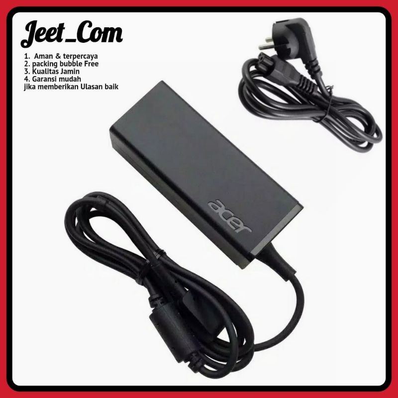 Adaptor Charger Casan Laptop Acer Aspire 3 A314-22 A314-22G Series 19V-2.37A 45W Original