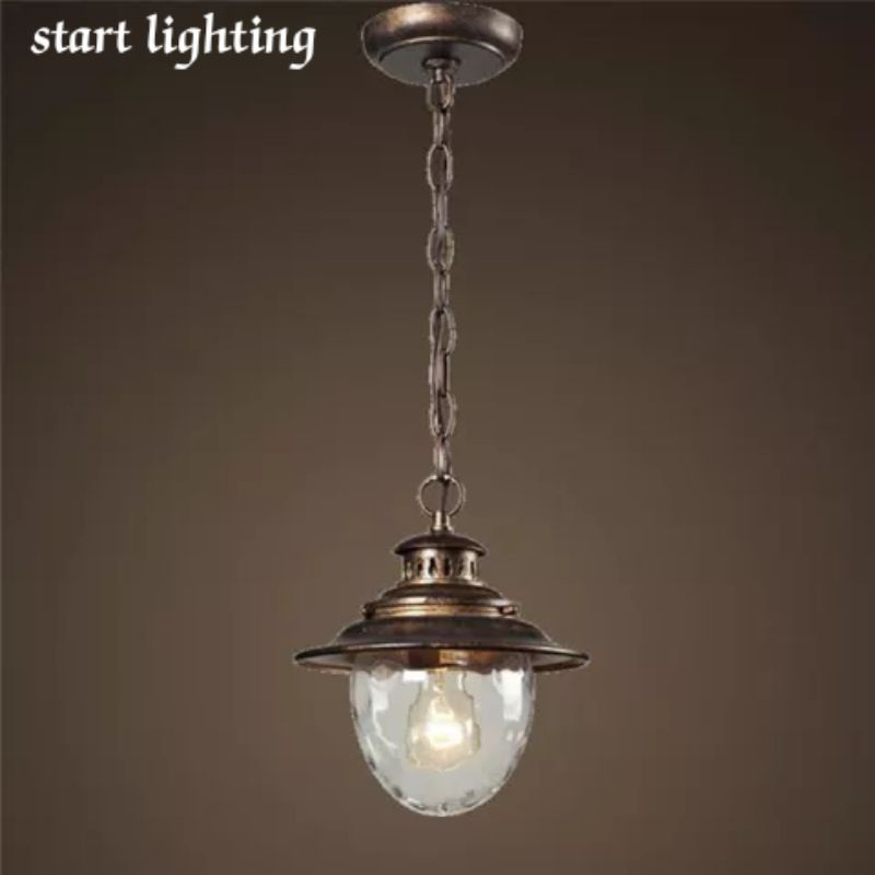 Lampu gantung autdoor/lampu hias depan rumah