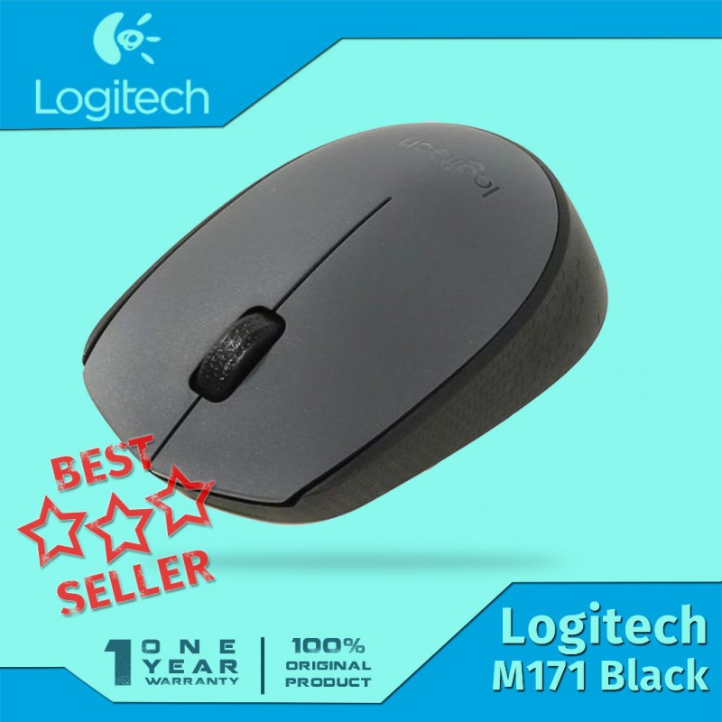 Logitech Mouse Wireless M171 [ Garansi Resmi ]