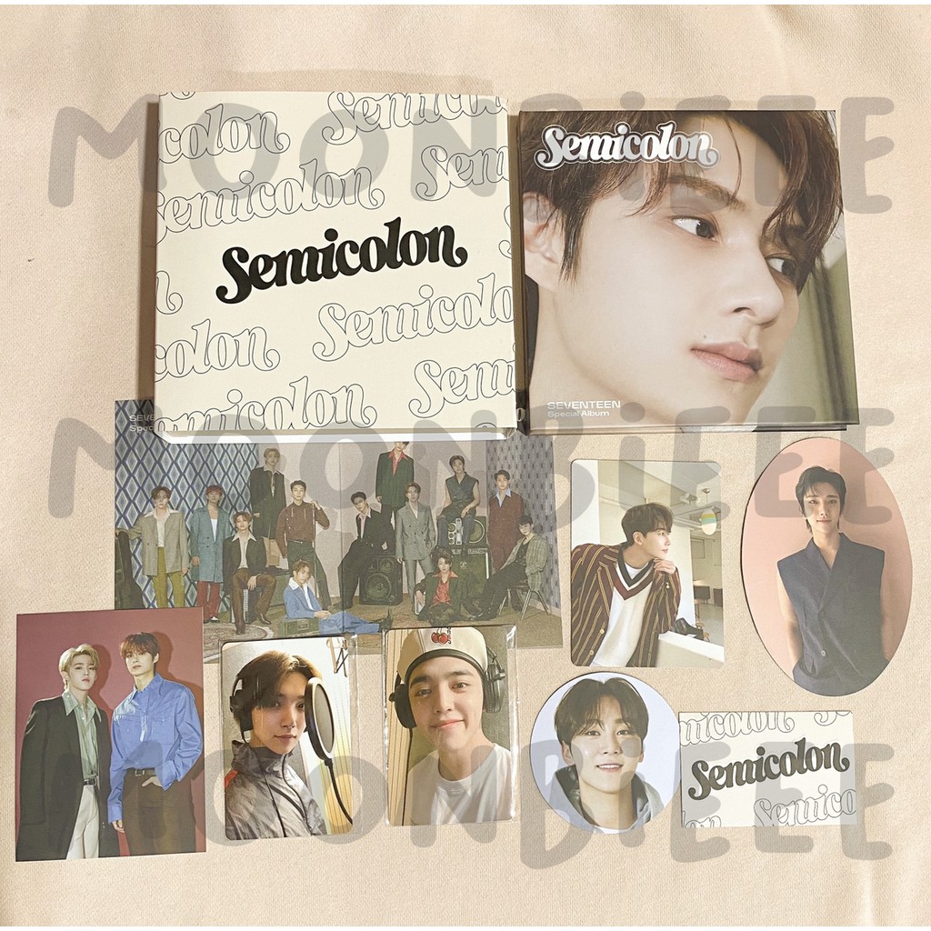 Seventeen Semicolon Cover Jun Album scoups joshua jeonghan mingyu
