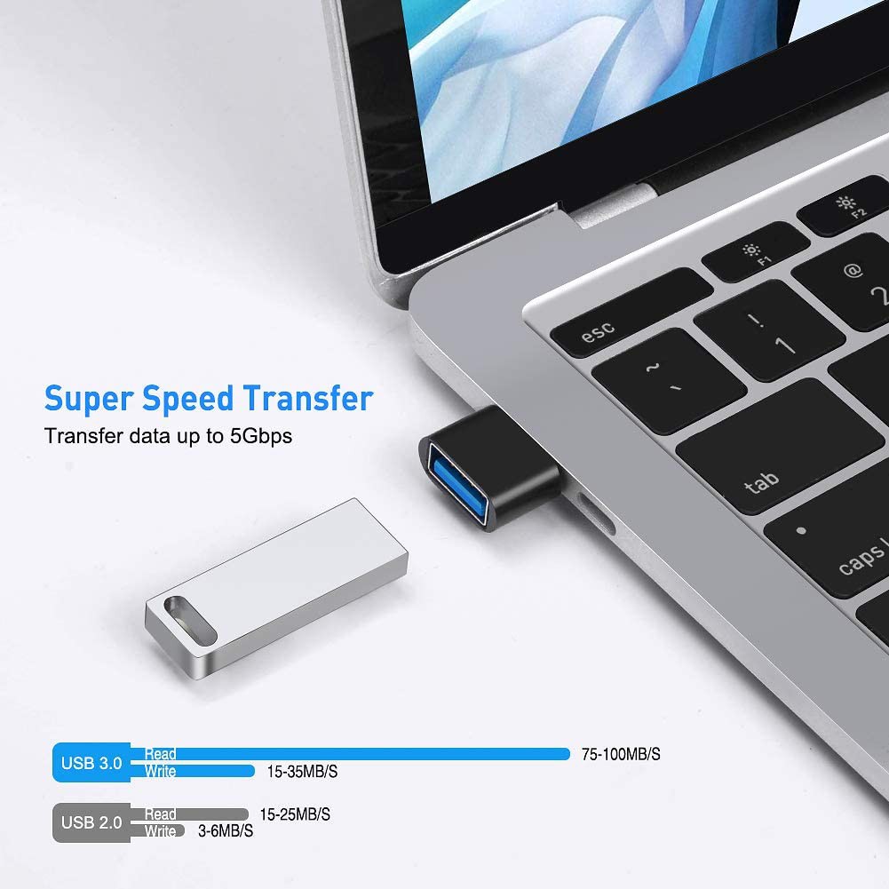 【100% ORI】Adapter OTG USB3.1 Tipe-C Male Ke USB Female Untuk OnePlus 3T / MacBook