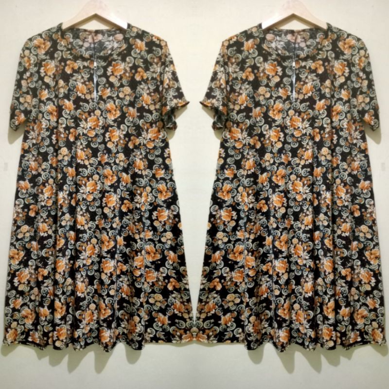 DASTER MIRA JERSEY SUPER JUMBO DRESS MAYUNG MURAH