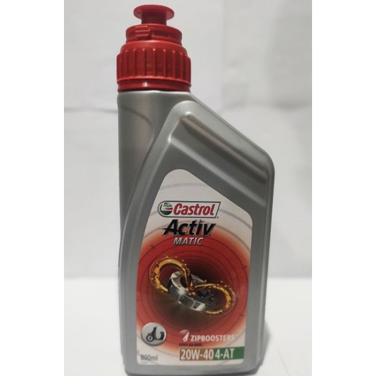 Oli castrol active matic sae 20w-40 0.8lt 100% Original