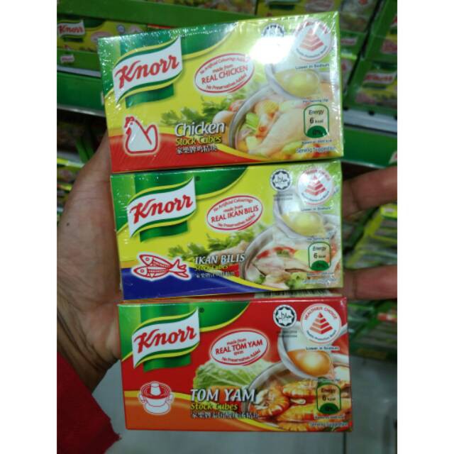 

Terbatas - Knorr Stock Cubes (Halal & No Msg)