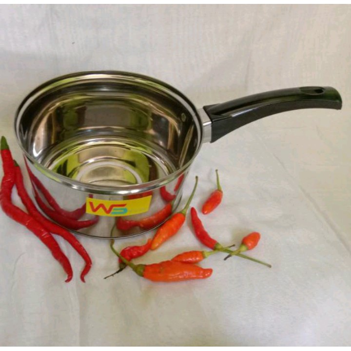 Panci mie stainless, panci rebus, panci kecil, panci susu, panci gagang