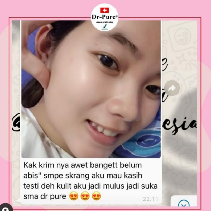 DR PURE Day Cream Night Cream / Krim Siang Krim Malam