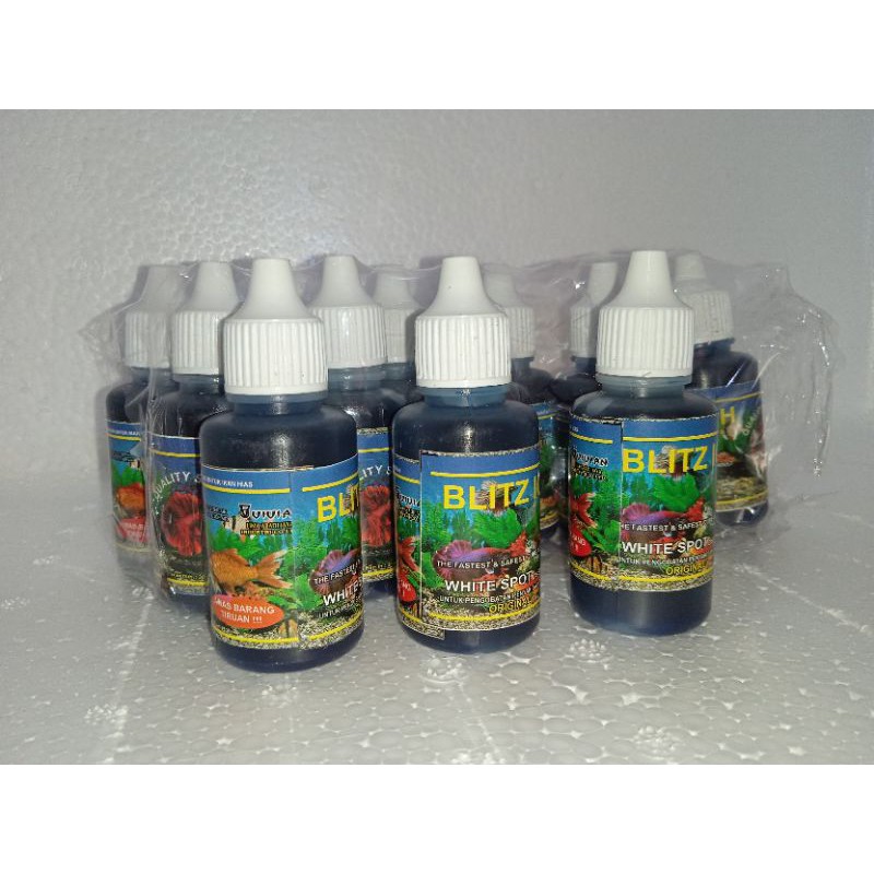 BLITZ ICHT 30ML/OBAT IKAN BIRU