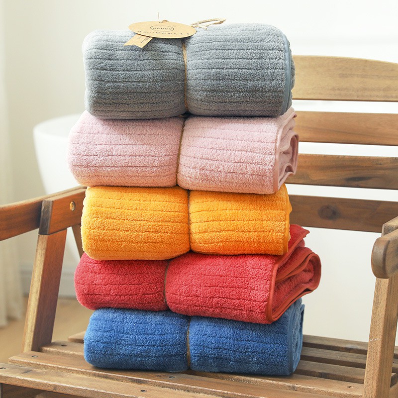 Handuk Mandi Polos Webby 5 warna / bath towel modern dan elegan