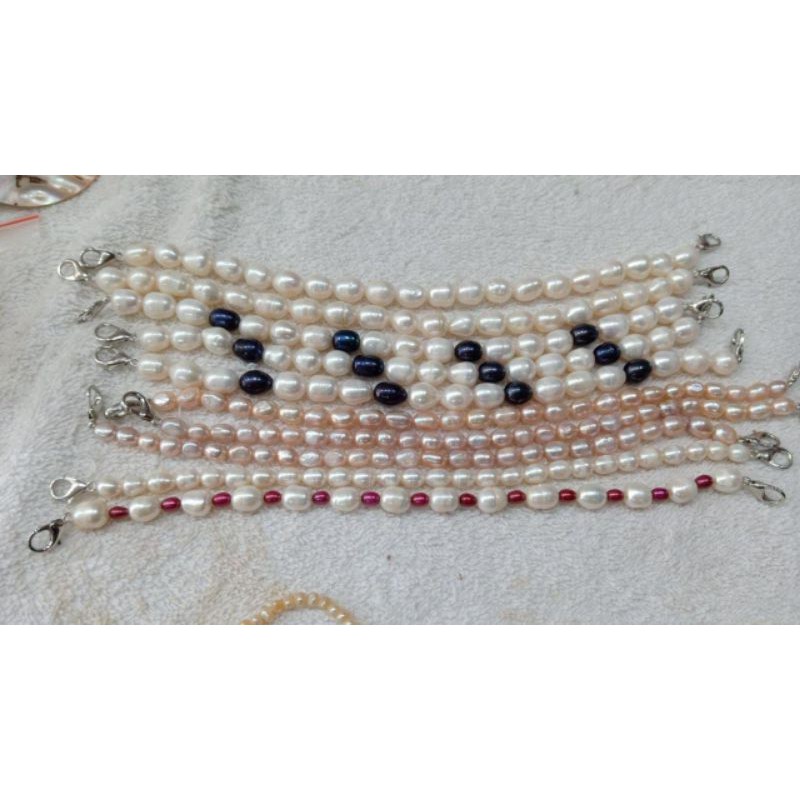 2in 1 GELANG/ KONEKTOR MASKER MUTIARA LOMBOK KEKINIAN