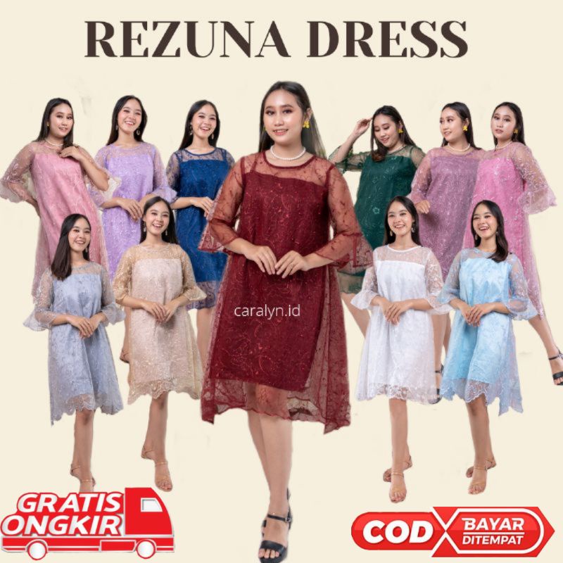 DRESS BRUKAT REZUNA