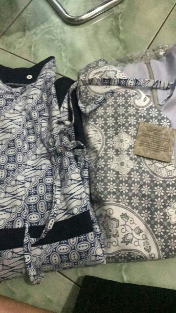 Batik Wanita Asj Sa Hrb026 Kenongo Kemeja Tosca Pendek Size M L Xl