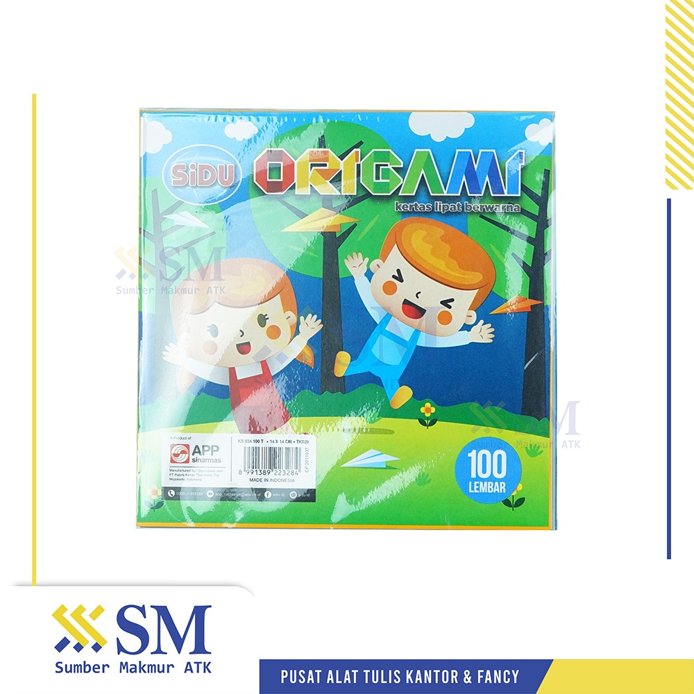 

KERTAS LIPAT / ORIGAMI SIDU 14 X 14 ISI 100
