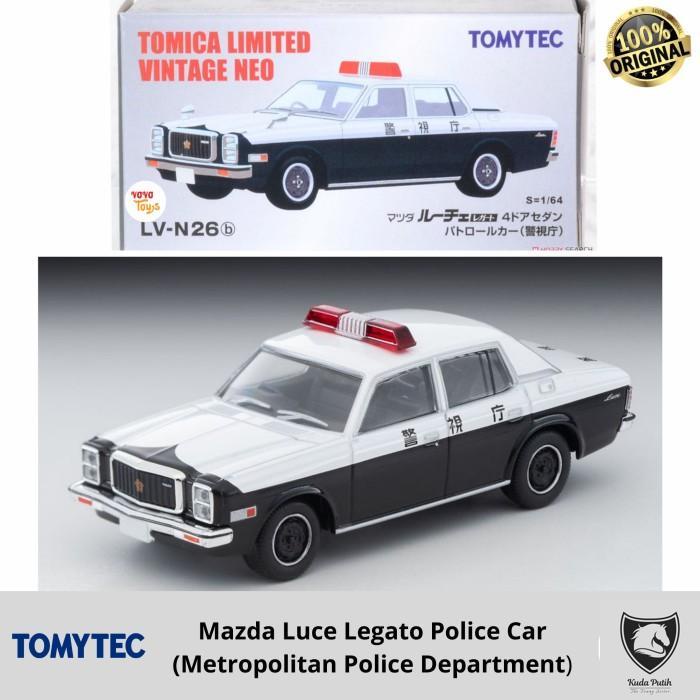 Tomica Limited Vintage Neo Tlv-N26B Mazda Luce Legato Police Car Tomy By Eastern