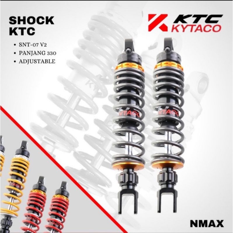 SHOCK NON TABUNG KTC KYTACO KLICK REBOUND 330MM NMAX 155 OLD PCX 150