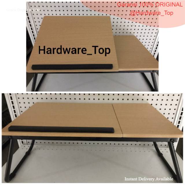 Meja Lipat Laptop Ace Hardware  / Meja Belajar Lipat Odi / Meja Laptop 60x35x26cm