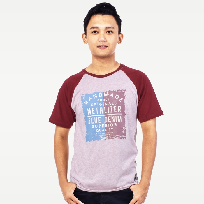 metalizer m1090 t shirt casual pria baju terbaru lengan pendek tumblr tee katun premium