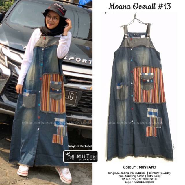 DRESS JEANS MOANA OVERALL BY MUTIA