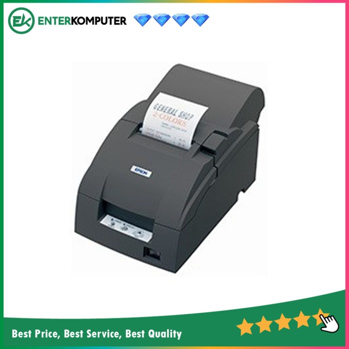 Printer Epson TM-U220D (USB Port)- Printer Kasir (Manual Cutter)