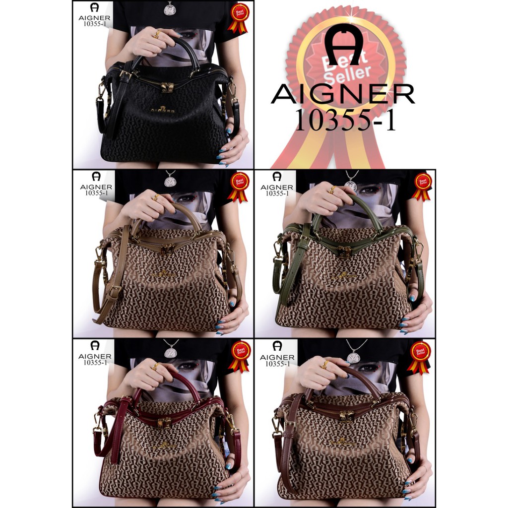 {TERMURAH} CAHAYA AMANAH Tas AIGNER Roma 10355-1 GROSIR TAS IMPORT TAS MURAH TAS BATAM TAS WANITA