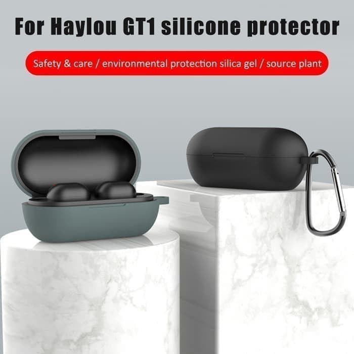 Haylou GT1 Bluetooth Earphone Silicon Cover Protector / Silicon Pelindung Docking Charger Haylou GT1