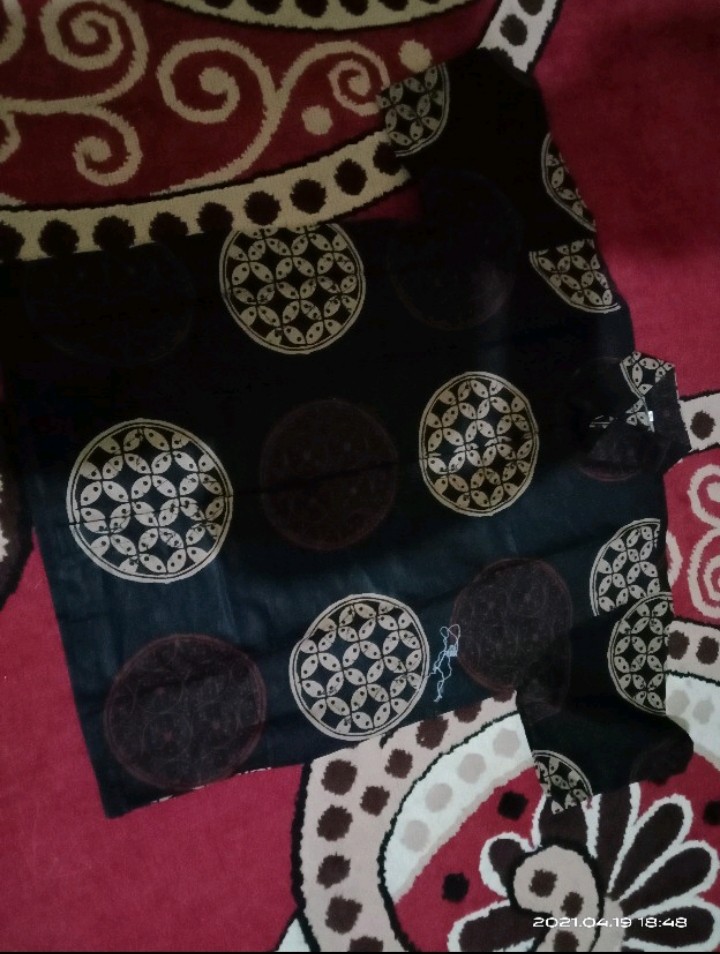 Batik Couple Keluarga Gamis Busui Motif Prasasti Batik Keluarga Seragam