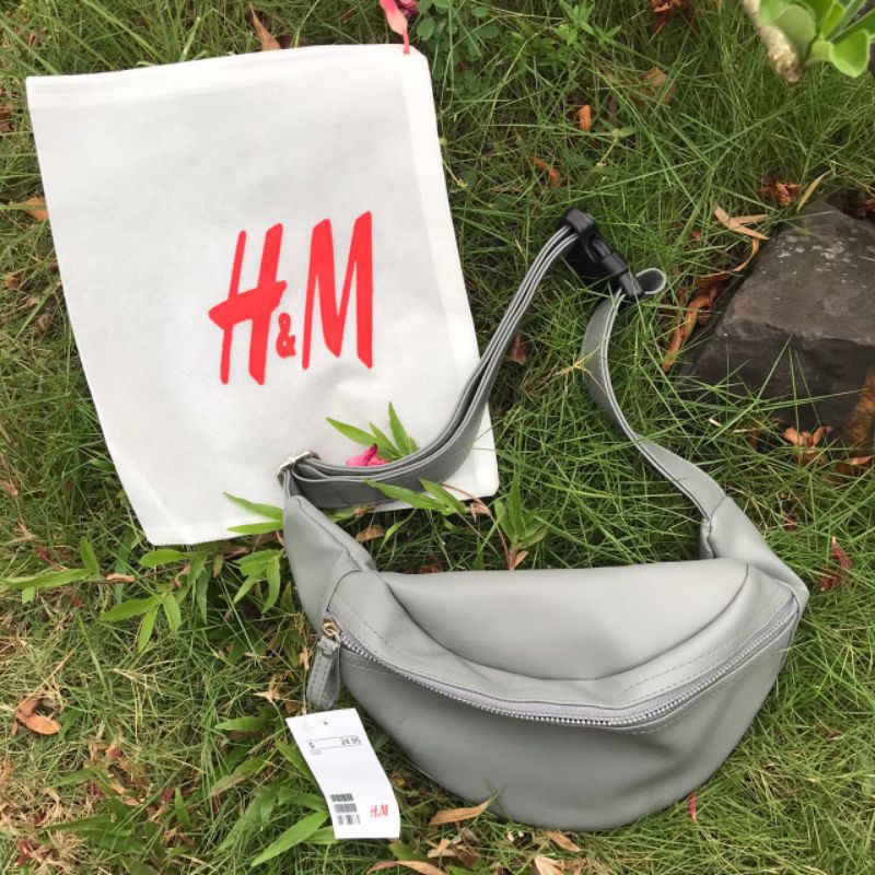 [COD] Waistbag H&M Tas Pria Tas Wanita Tas Pinggang Murah Tas Branded Unisex HnM