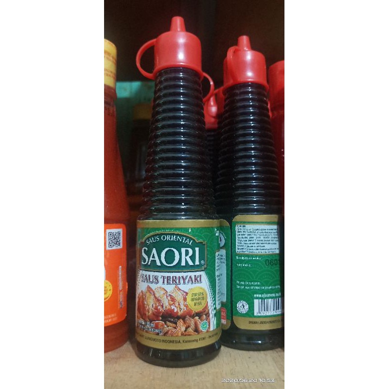 

•SAORI/SAUS TIRAM TERIYAKI•