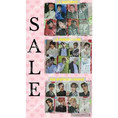 lucky draw LD Enhypen d:a Dimension Answer Soundwave powerstation & benefit Shopee BC UMJ/ WV Japan