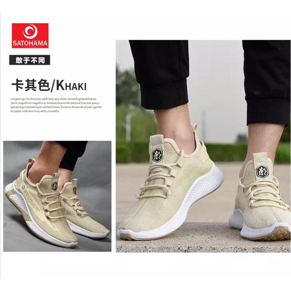 Satohama Sepatu Sport Shoes Casual Running Sneakers