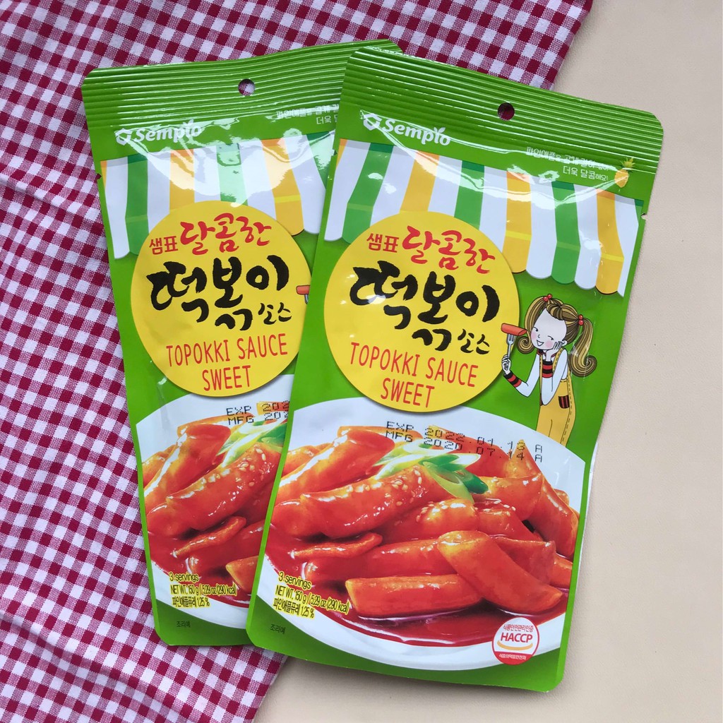 

Bumbu Korea Sempio Tteokpokki Sweet Spicy 150gr Tambarasa