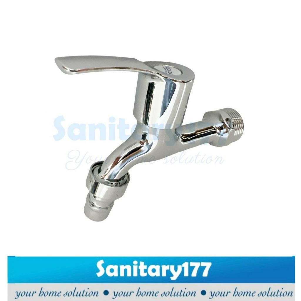 Kran Taman Minimalis 3/4 inch -  Keran Air Tembok 3/4in Kamar Mandi murah kran utk selang mesin cuci faucet wall garden