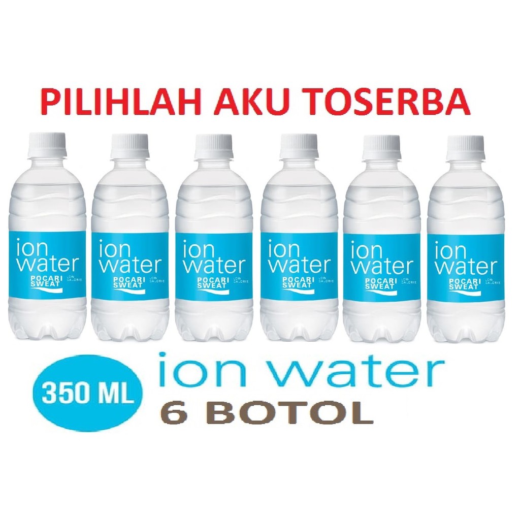 POCARI SWEAT ION WATER PET 350 ml - (PAKET ISI 6)