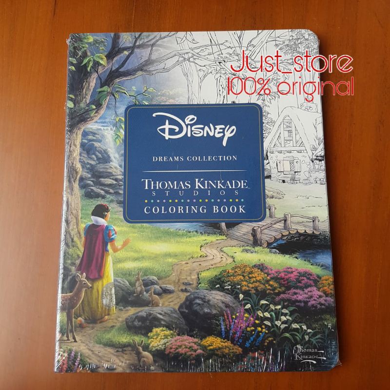 Download Adult Coloring Book Disney Dream Collection Import Shopee Indonesia