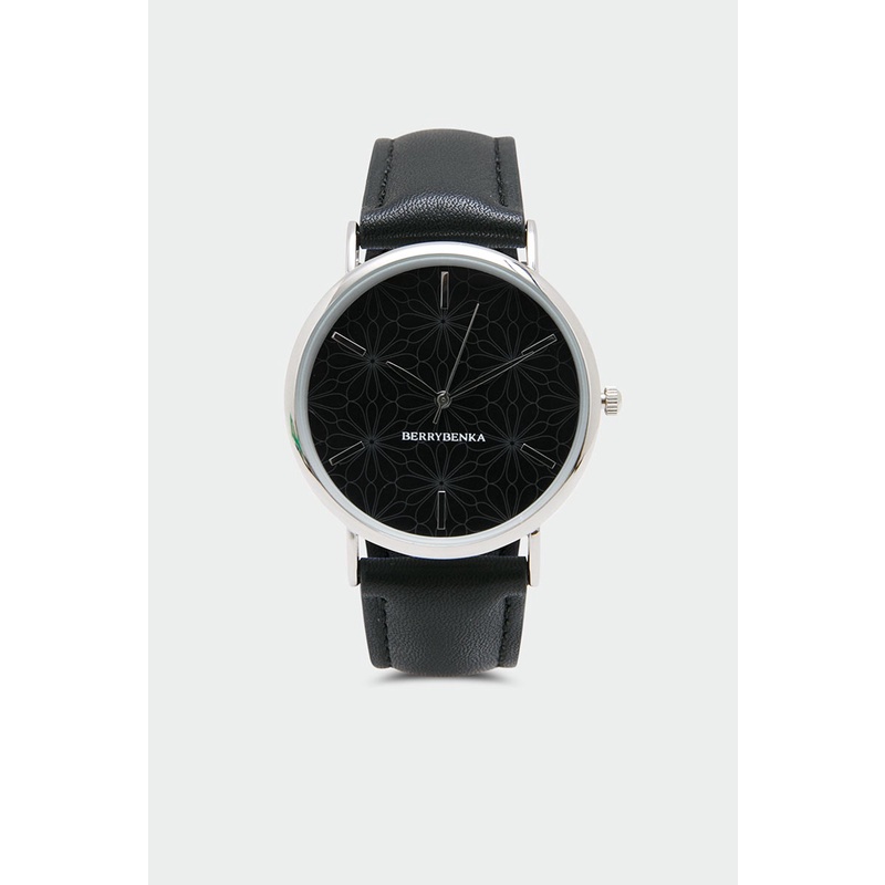 Berrybenka - Jam Tangan Kulit Wanita Sophie Cenna Monochrome Watch