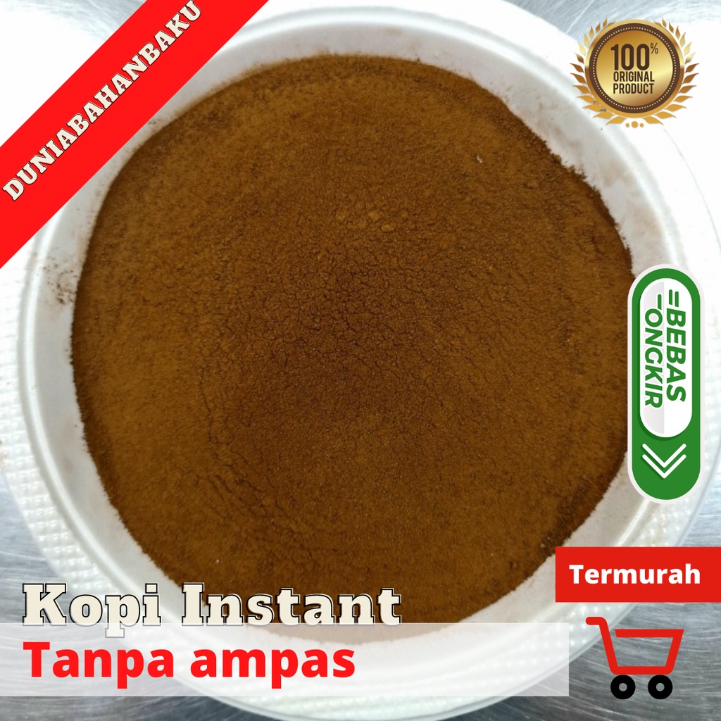 Kopi bubuk instant 500 GRAM / TANPA AMPAS instan mirip nescafe classic