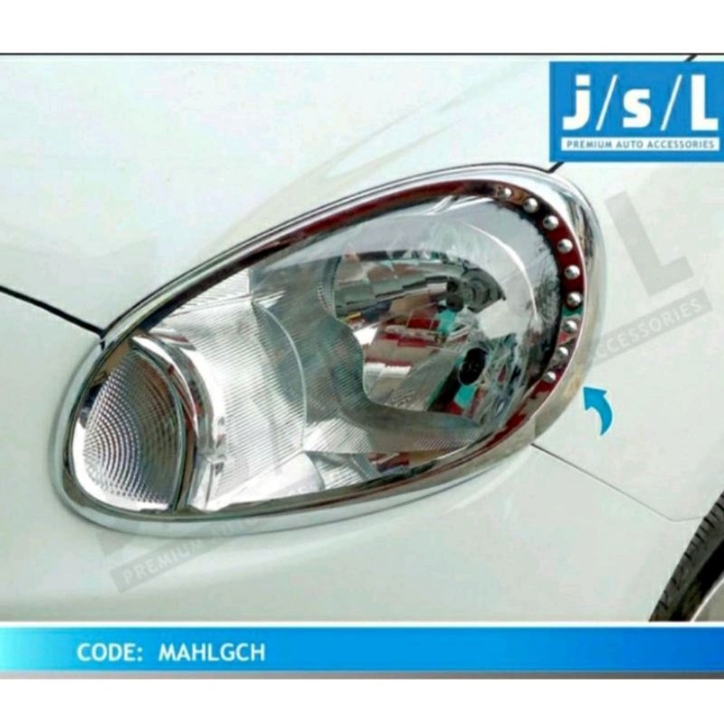 Garnish List Lampu Depan Nissan March