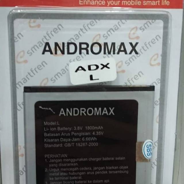 Baterai Smartfren Andromax L Batre H15433 Original