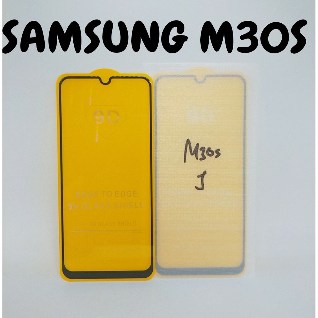 TEMPERED GLASS SAMSUNG M30S FULL 5D  NON PACKING