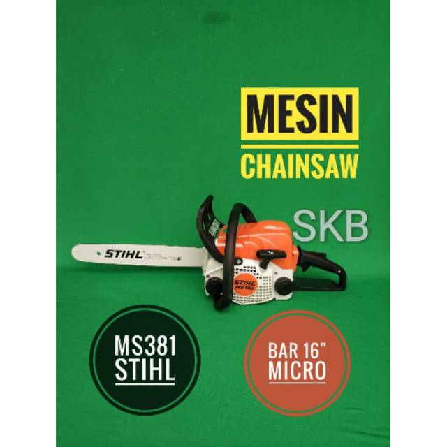 Chainsaw MS 180 bar 16in micro STIHL